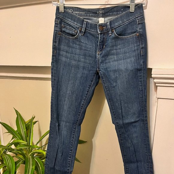 Loft Modern Skinny Jeans - Picture 1 of 4